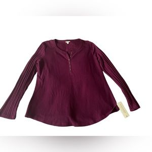 NWT Women’s Sonoma Polyester and Cotton long sleeve blouse - XL